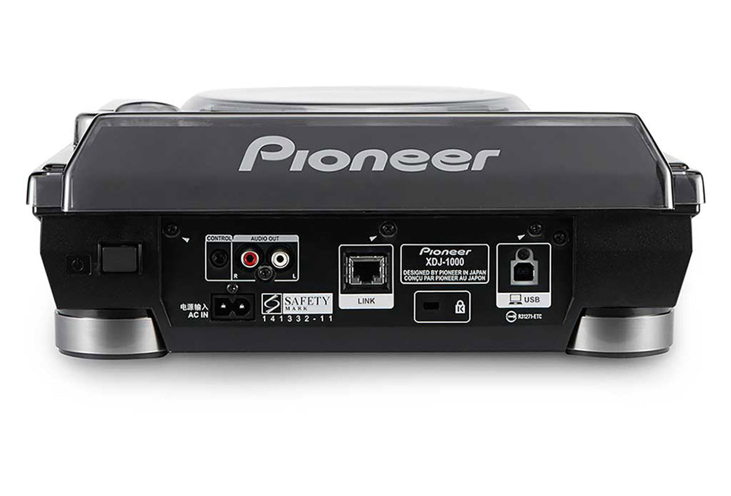 Decksaver DS-PC-XDJ1000 Protection Cover for Pioneer XDJ-1000 and XDJ-1000MK2 - Hollywood DJ