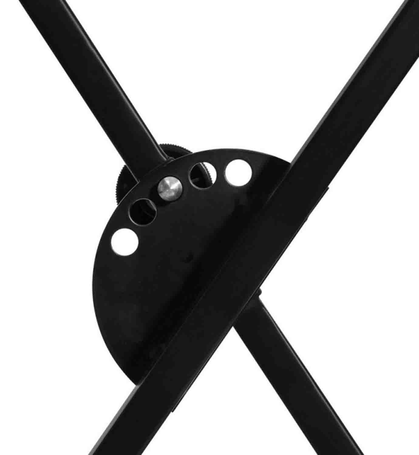 Onstage KS8190X Single-X Bullet Nose Keyboard Stand with Lok-Tight Construction - Hollywood DJ