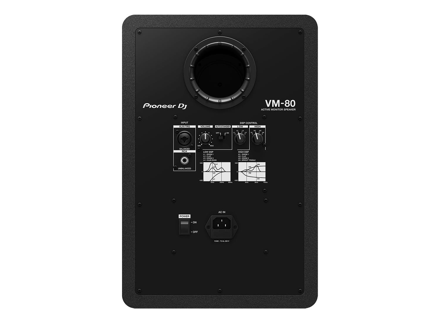 Pioneer VM-80 Studio Monitor Package with Desktop Clamp Mount - Hollywood DJ