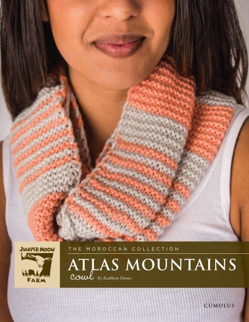 Juniper Moon Farm Cumulus Atlas Mountains Cowl | PDF pattern
