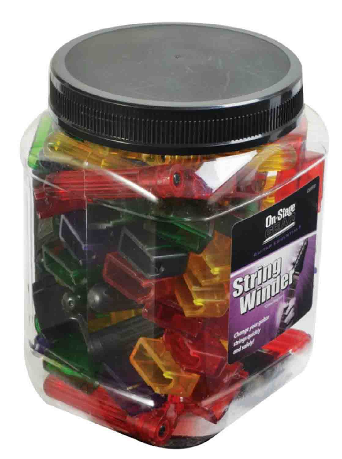 On Stage GSW500PK Guitar String Winder P.O.P. Pack - Hollywood DJ