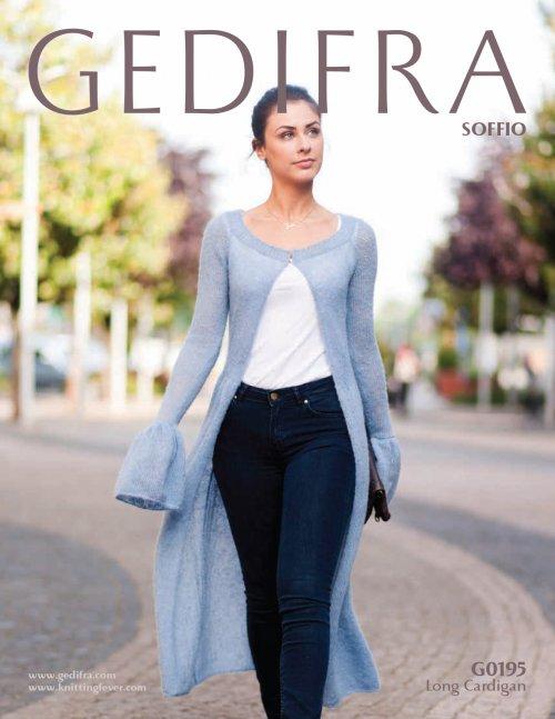 Gedifra Soffio G0195 Long Cardigan | PDF Pattern Free