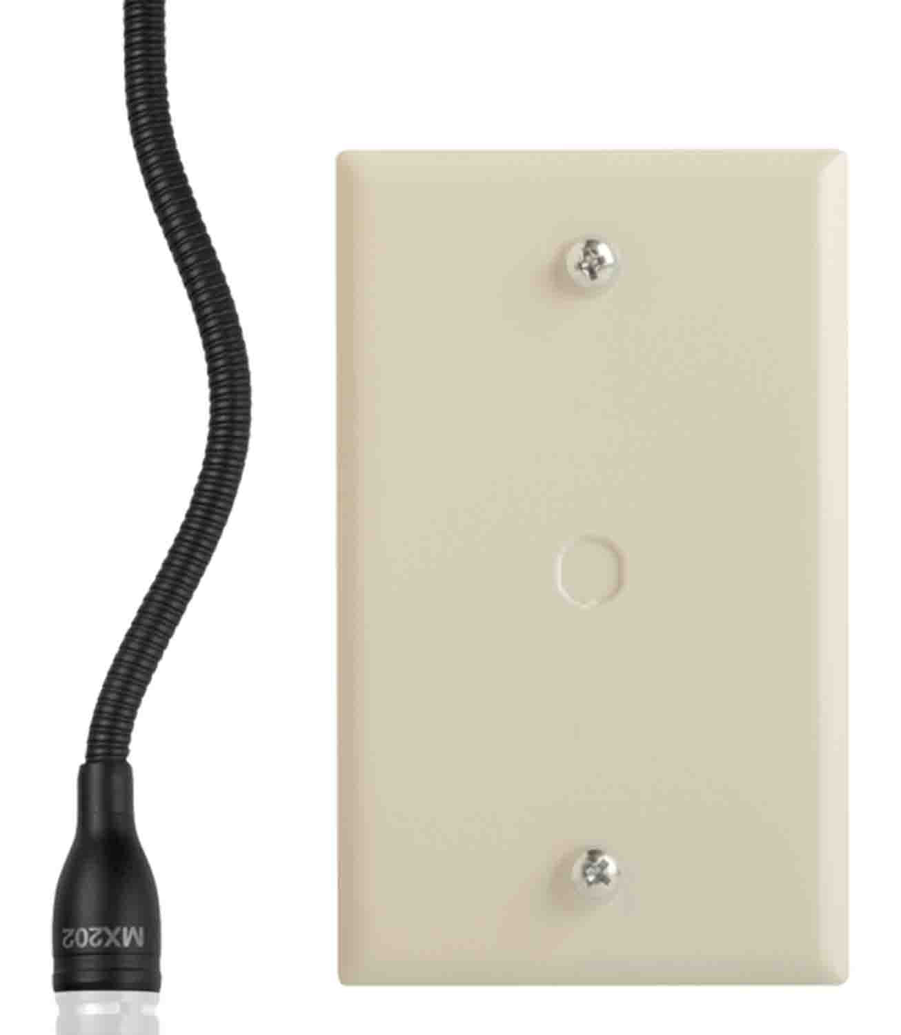 Shure MX202BP Microflex Overhead Microphone with Plate Mount - Hollywood DJ