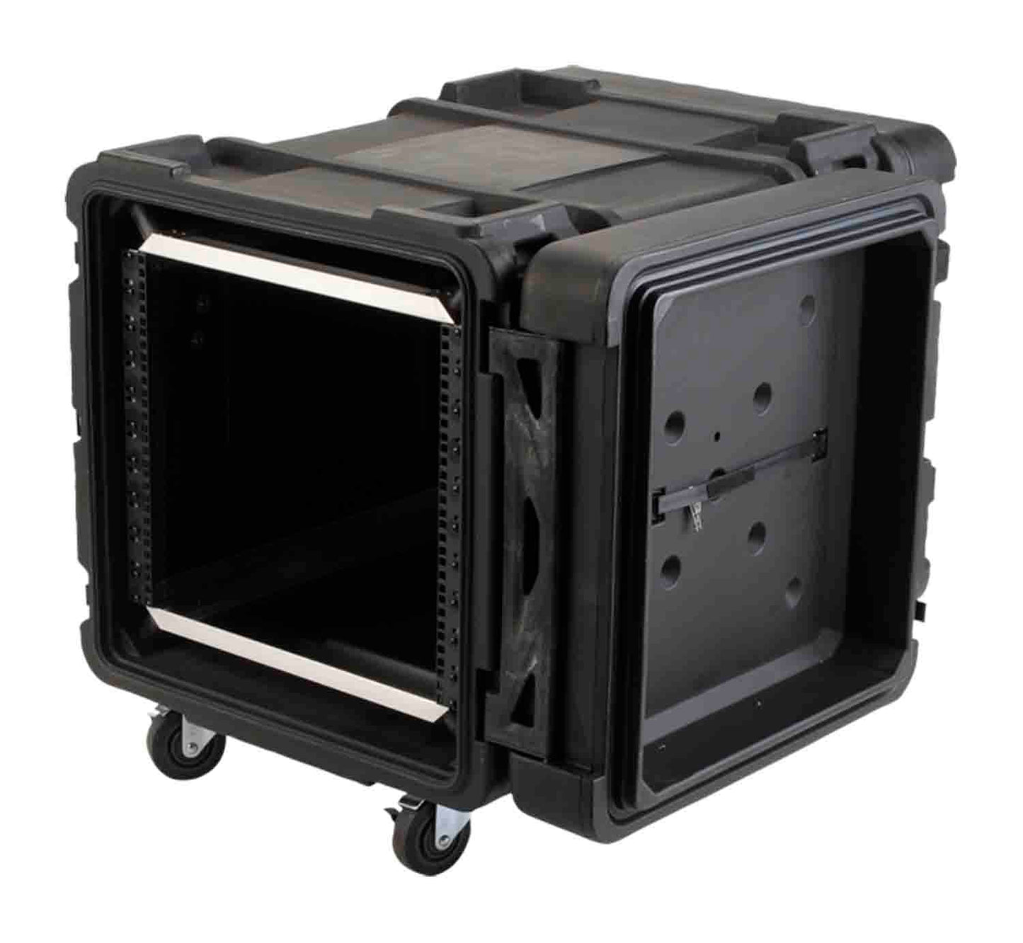 SKB Cases 3SKB-R910U28 28-Inch Deep 10U Roto Shock Rack Case - Black - Hollywood DJ