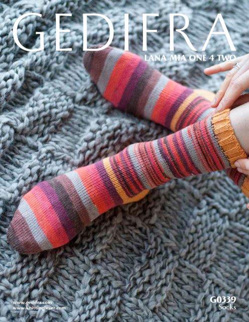 Gedifra Lana Mia One 4 Two Socks (PDF Download)