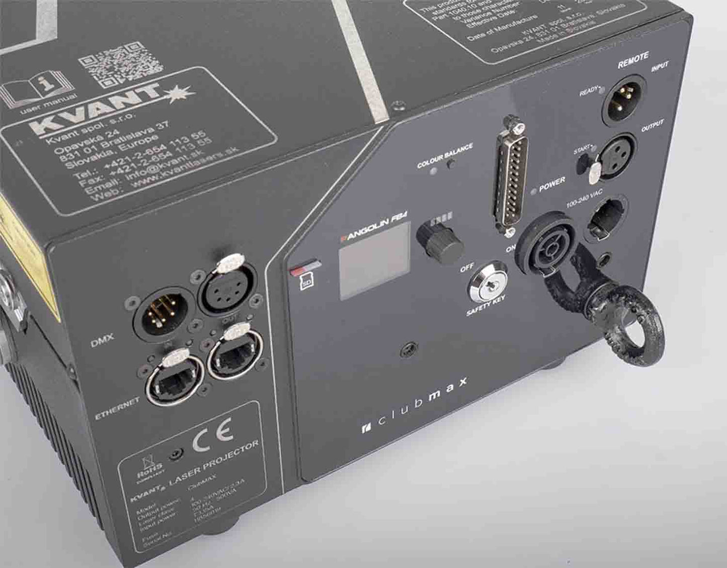 Kvant Lasers Clubmax 2000 FB4 Laser Display Projector - Hollywood DJ
