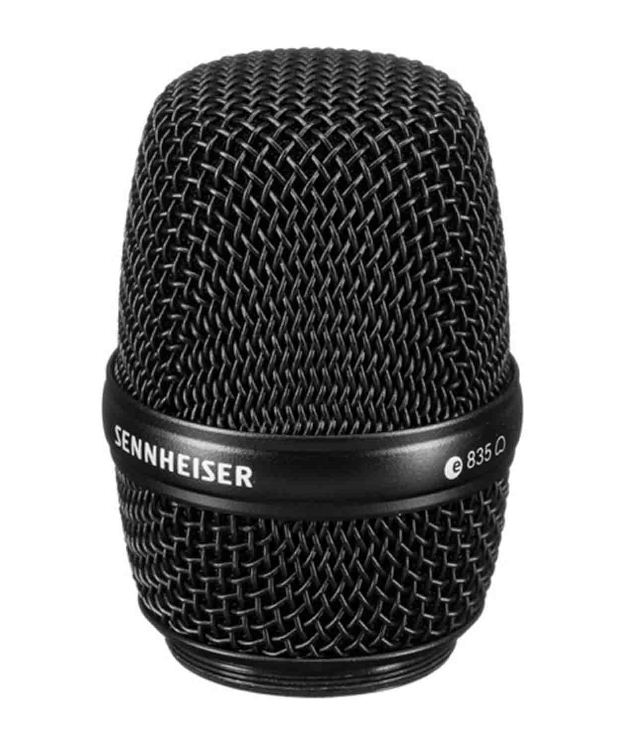 Sennheiser MMD 835-1 BK, Dynamic Cardioid Microphone Capsule for Sennheiser Wireless - Black - Hollywood DJ