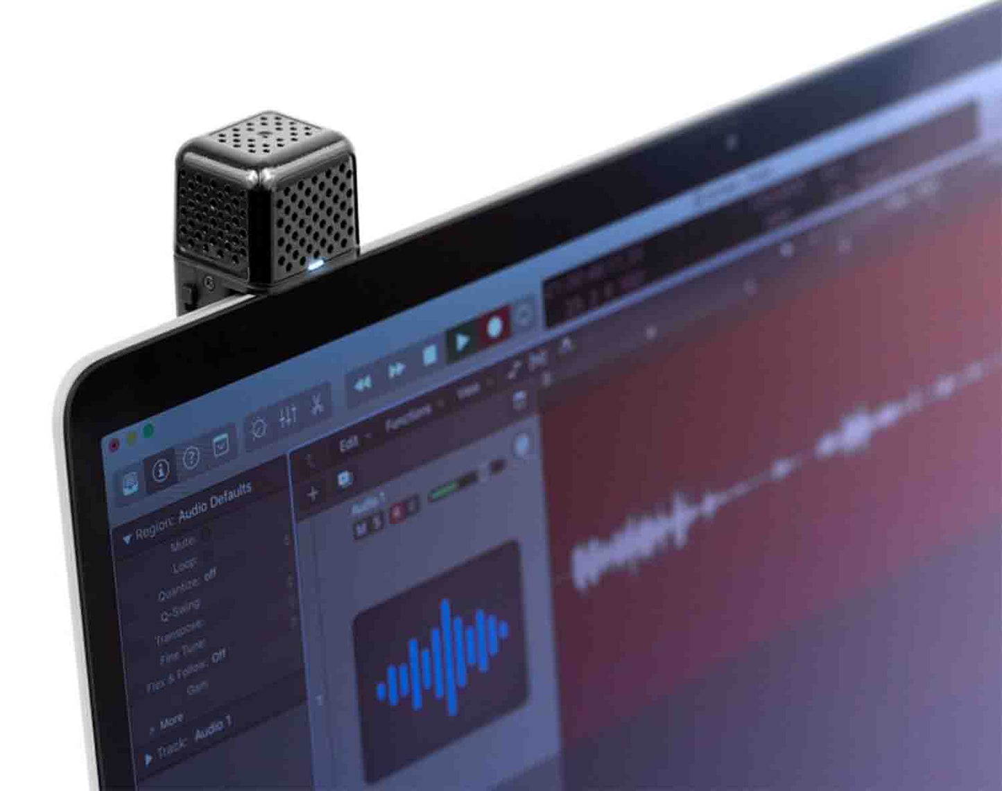 IK Multimedia iRig Mic Cast HD Podcasting Dual-Sided Digital Voice Microphone - Hollywood DJ