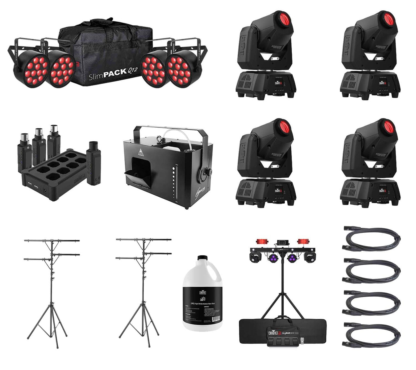 Chauvet ILS Moving Head Lighting Package Deal - Hollywood DJ