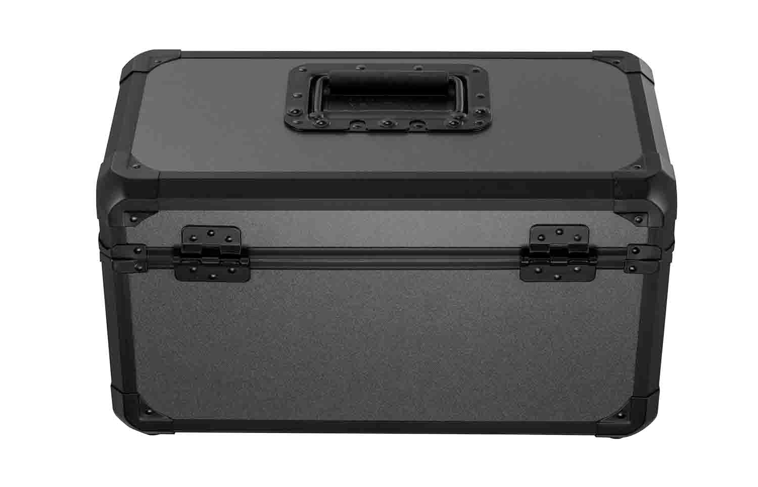Odyssey K7120BLG Utility Case for 120 7" Vinyl Records - Black & Gray - Hollywood DJ