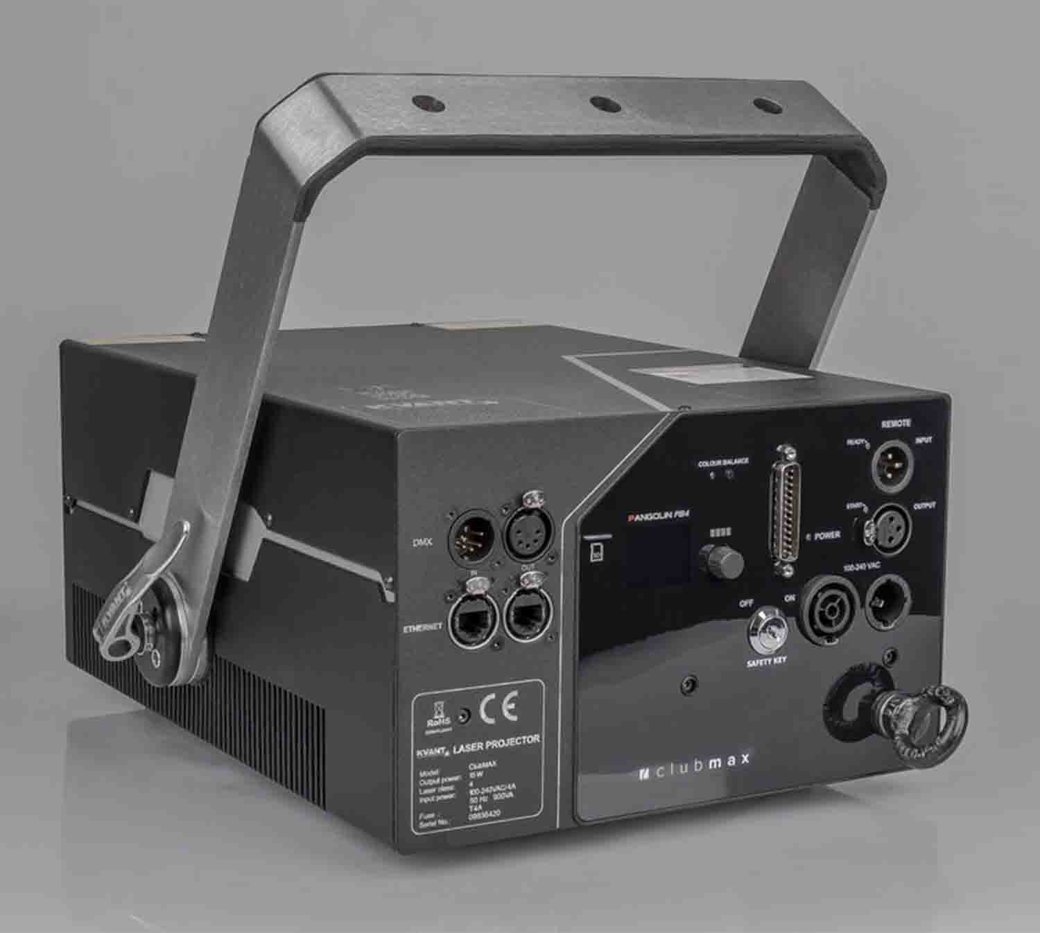 Kvant Lasers Clubmax 15 FB4 RGB Laser Projector - Hollywood DJ
