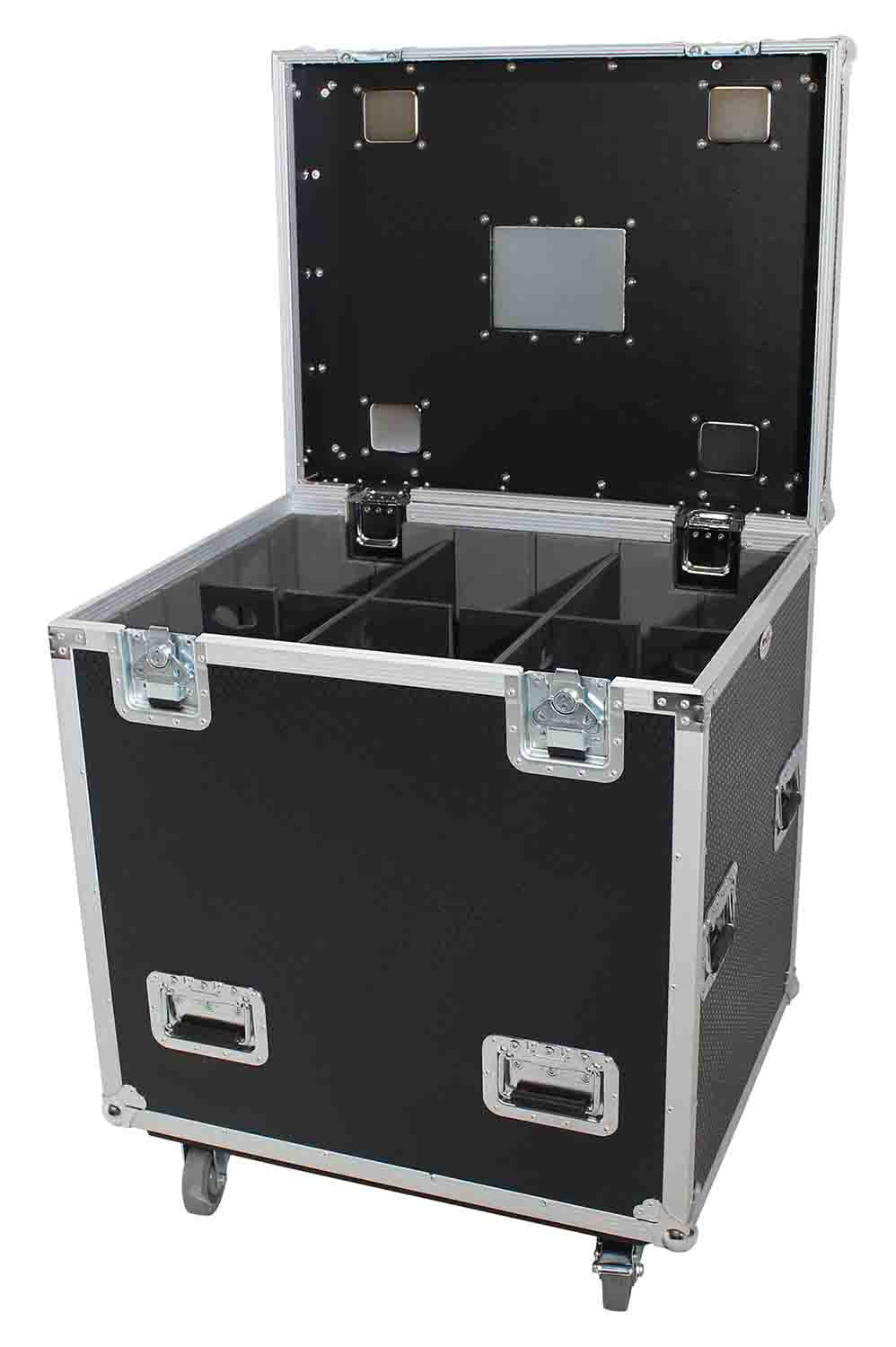 PROX XS-UTL243036W MK2 Heavy-Duty Truck Pack Utility Flight Case W-Divider and Tray Kit - Hollywood DJ