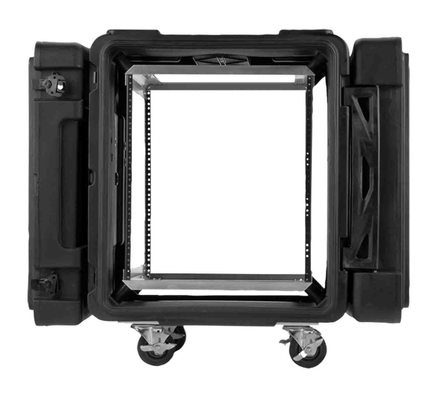 SKB Cases 3SKB-R912U24, 12U 24-inch Deep rSeries Shock Rack Case - Hollywood DJ