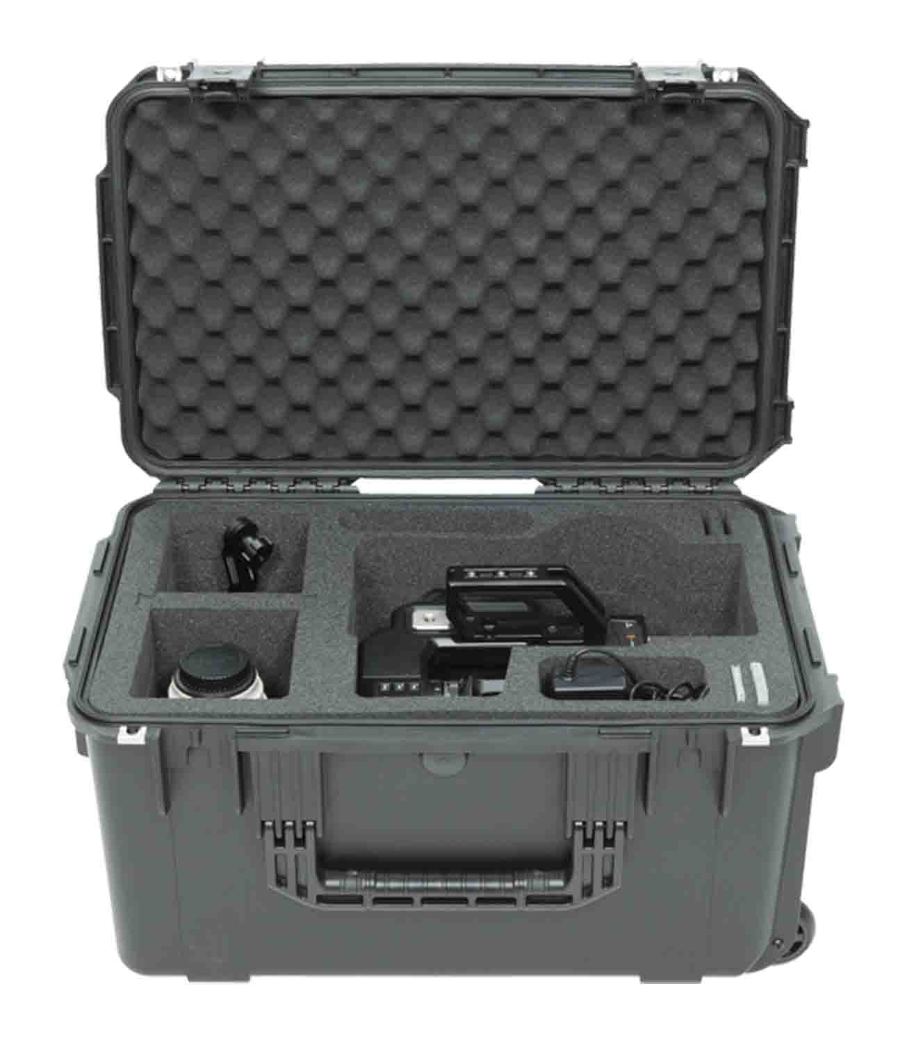 SKB Cases 3i-221312BKU iSeries Waterproof Case with Wheels for Blackmagic URSA Mini - Hollywood DJ