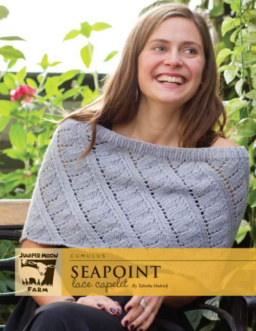 Juniper Moon Farm Cumulus Seapoint Lace Capelet