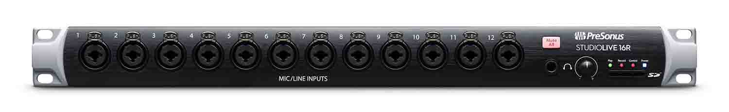 Presonus STUDIOLIVE 16R 18-Input, 16-Channel Series III Stage Box and Rack Mixer - Hollywood DJ