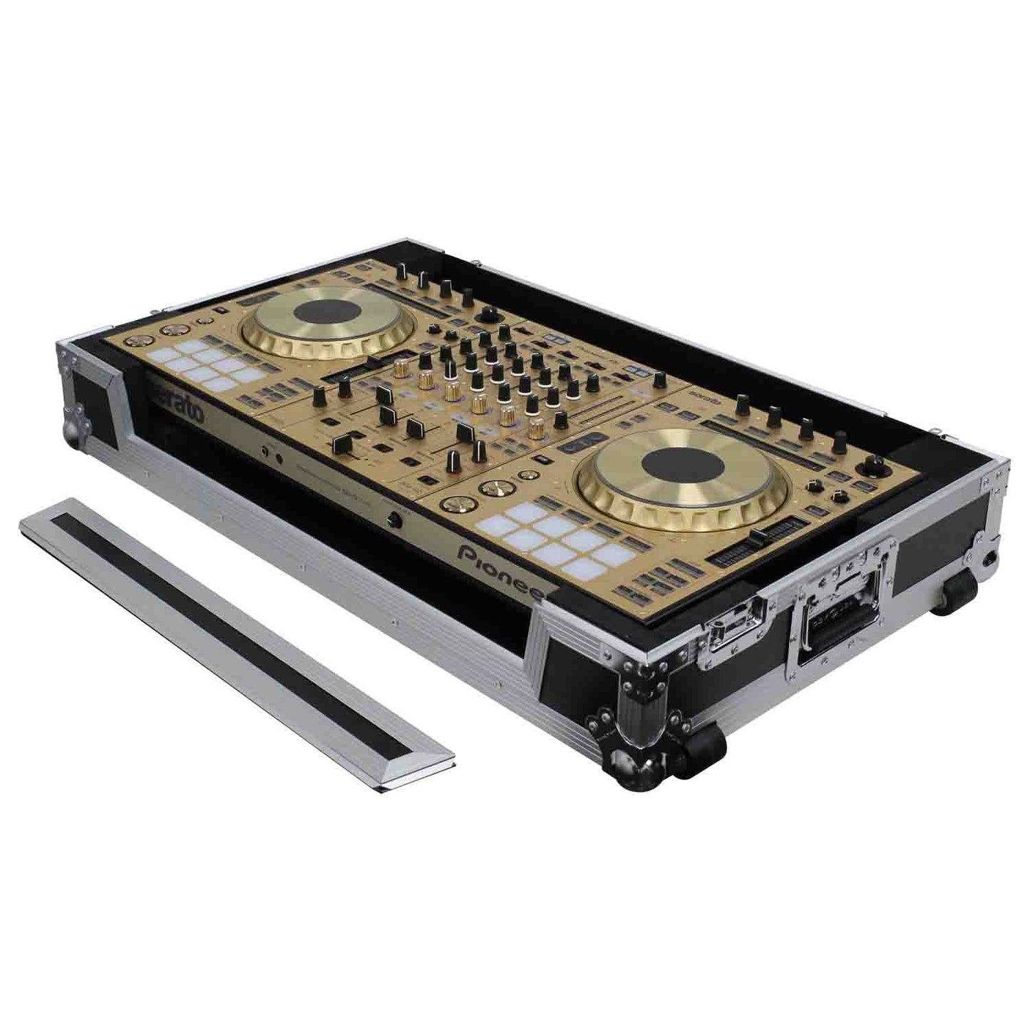 Odyssey FRPIDDJRZW DJ Case for Pioneer DDJ-RZ / DDJ-SZ / DDJ-SZ2 Controller with Wheels - Hollywood DJ