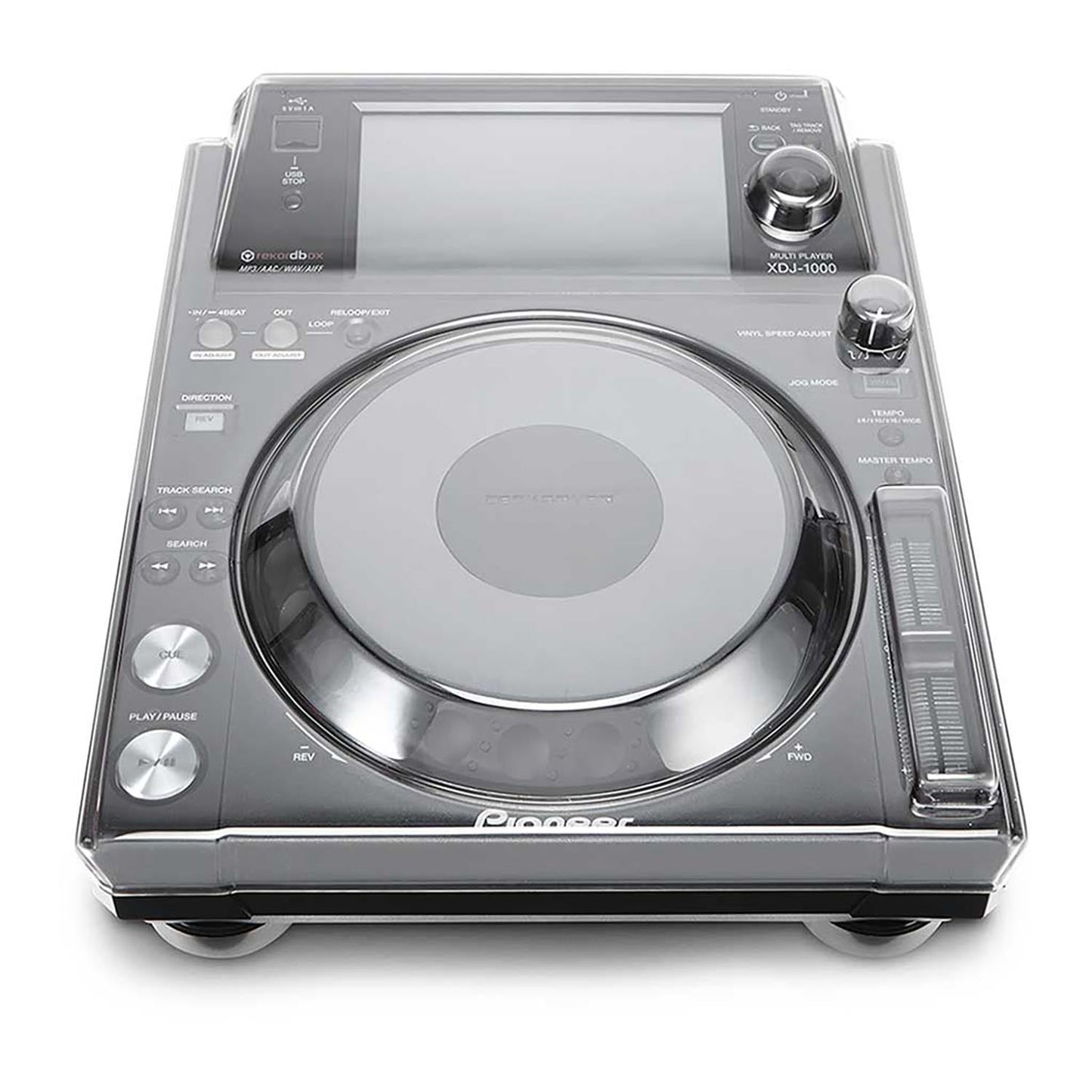 Decksaver DS-PC-XDJ1000 Protection Cover for Pioneer XDJ-1000 and XDJ-1000MK2 - Hollywood DJ