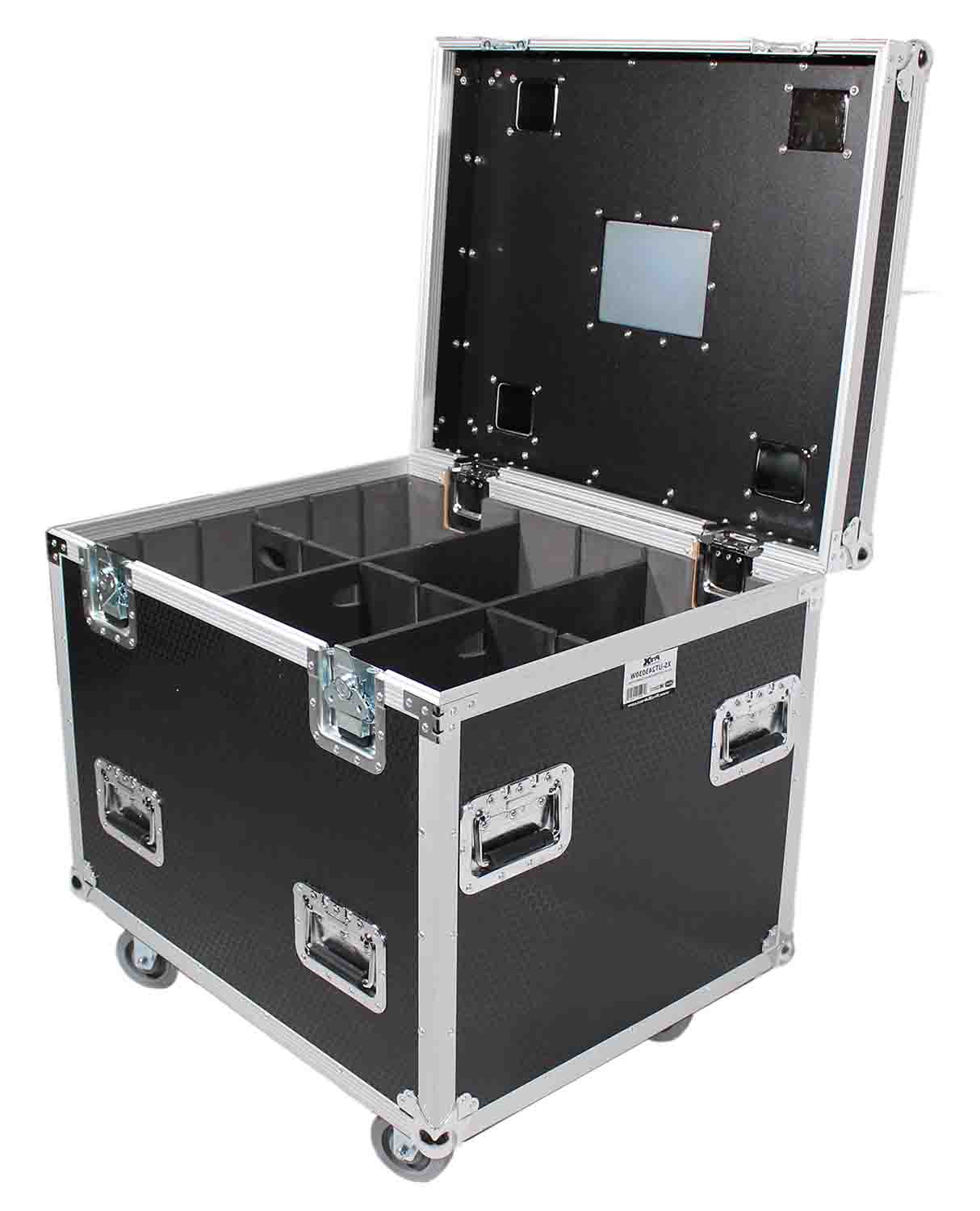 PROX XS-UTL243030W MK2 Heavy-Duty Truck Pack Utility Flight Case W-Divider and Tray Kit - Hollywood DJ