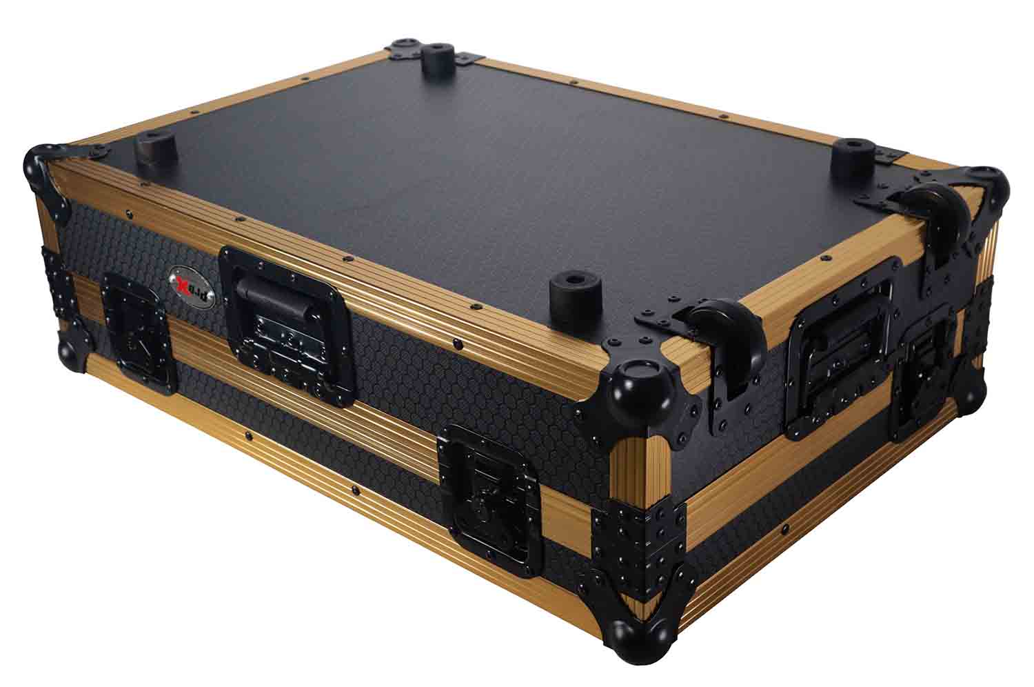 B-Stock: ProX XS-RANEONE W FGLD ATA Flight Style Road Case for RANE ONE DJ Controller with Wheels Limited Edition Gold - Hollywood DJ