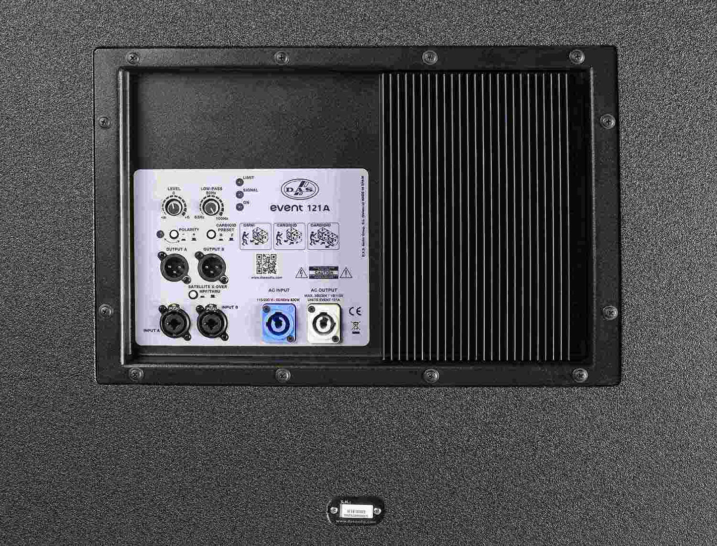 DAS Audio EVENT-121A 3200 Watt, 21 inch Powered Subwoofer