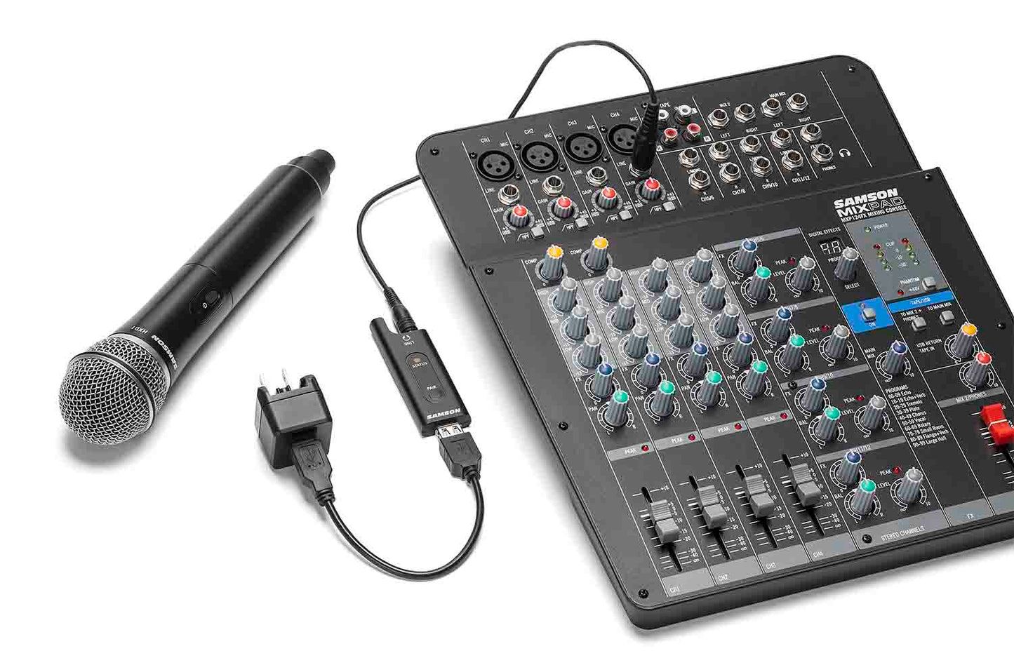 Samson SWXPD2HQ6 USB Digital Wireless Microphone System