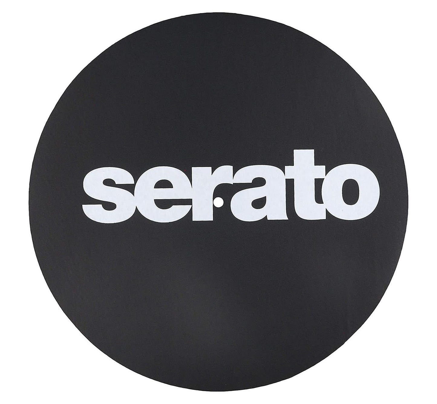 Serato OSA-SM-BLK Logo Slipmats in Black - Pair - Hollywood DJ