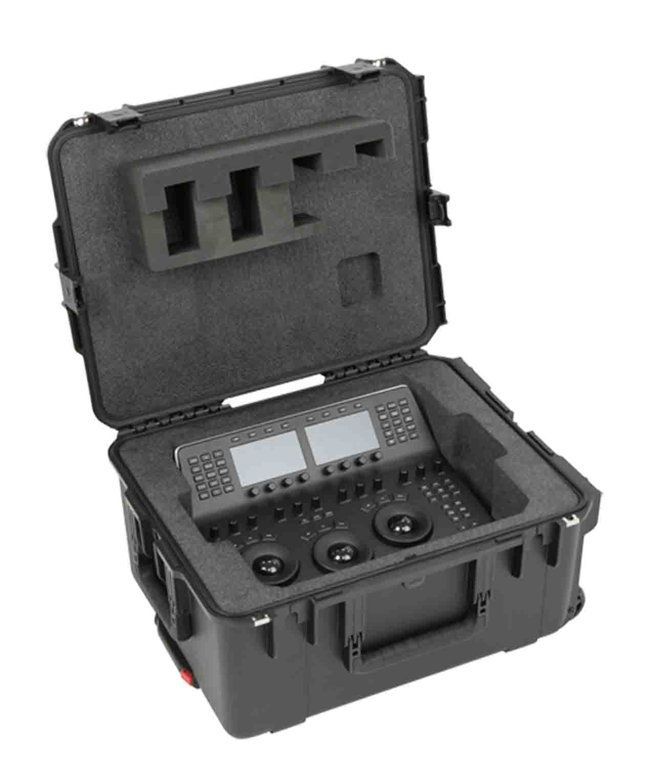 SKB Cases 3i-221710BM1 iSeries Case for Blackmagic Design ATEM CCP, ATEM 1 M/E Advanced, or DaVinci Mini Panel - Hollywood DJ