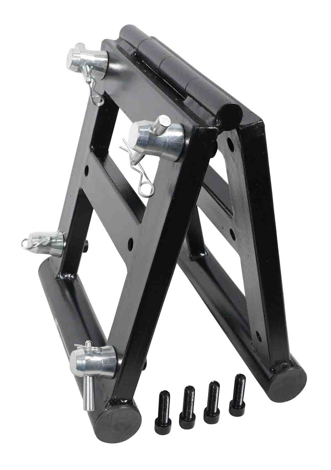 ProX XT-BH180-BLK (180˚) degree Adjustable Plate Hinge For XT-SQ F34 Conical Truss - Junction Box Angle /Black Finish - Hollywood DJ