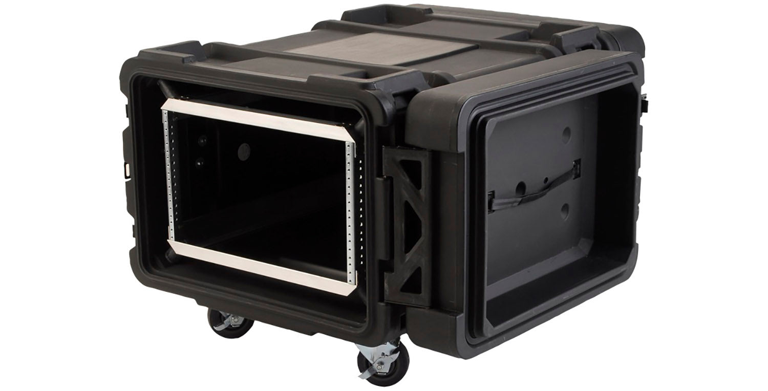 SKB Cases 3SKB-R906U30, 6U 30-Inch Deep rSeries Shock Rack Case - Hollywood DJ