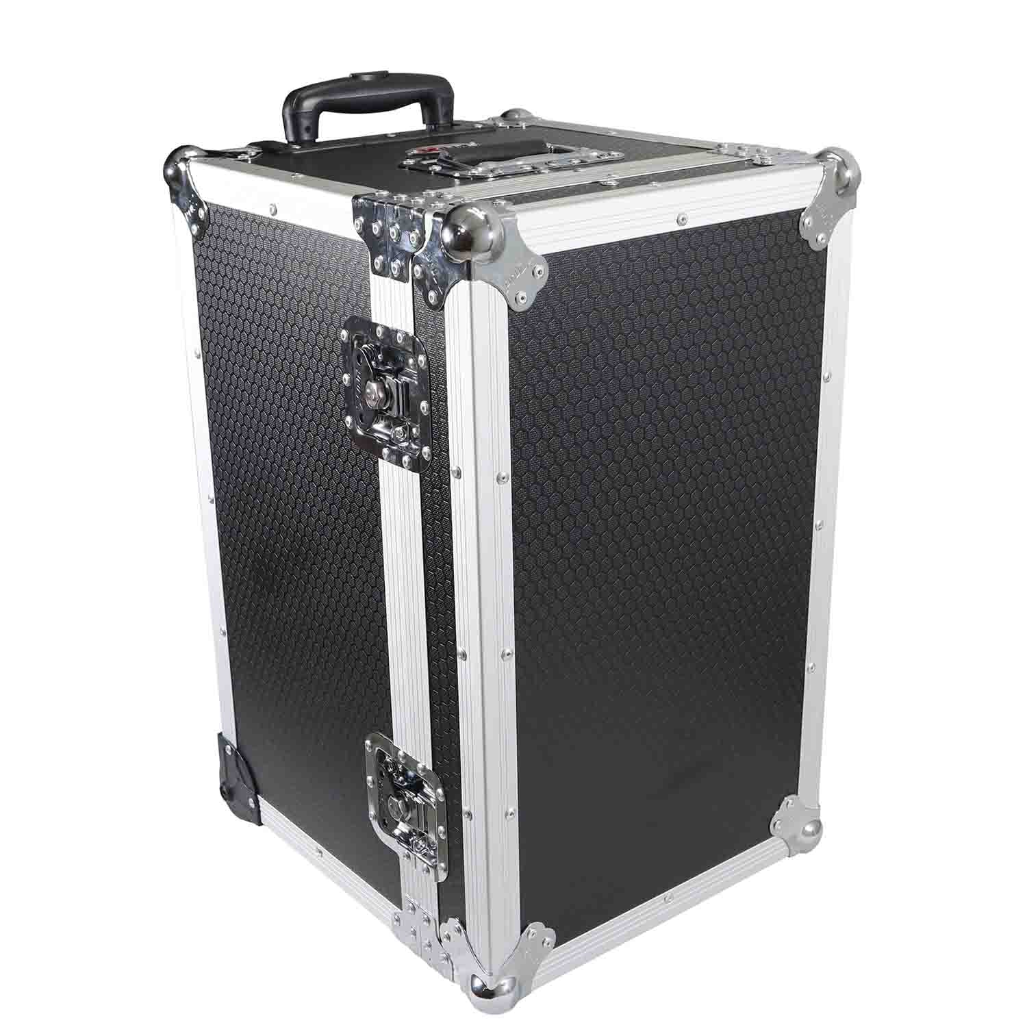 B-Stock: ProX T-UTIHW MK2 Roll-Away Utility Case with Retractable Handle and Low-Profile Recessed Wheels - Hollywood DJ