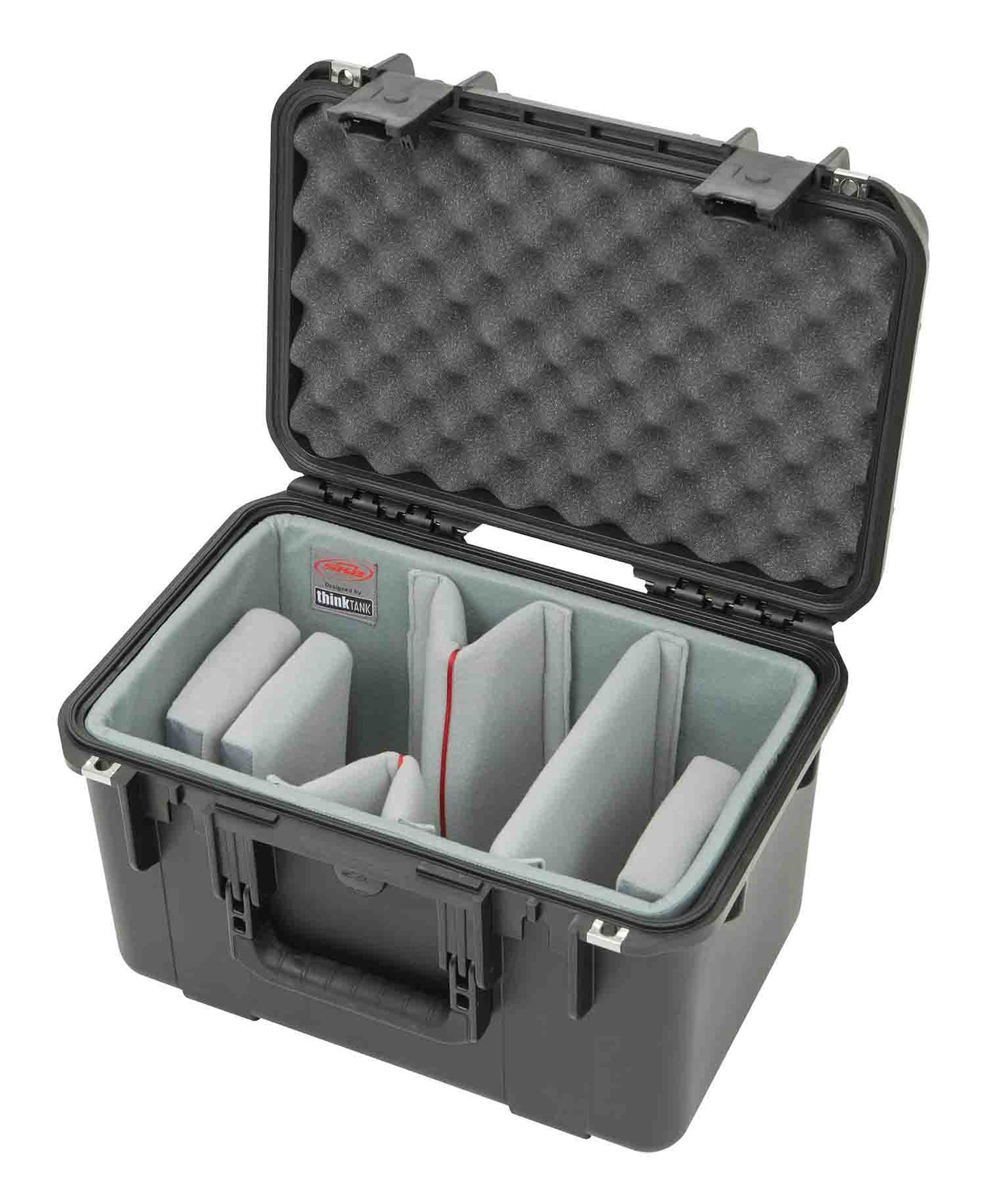 SKB Cases 3i-1610-10DT Waterproof Case with Video Dividers and Lid Foam - Black - Hollywood DJ