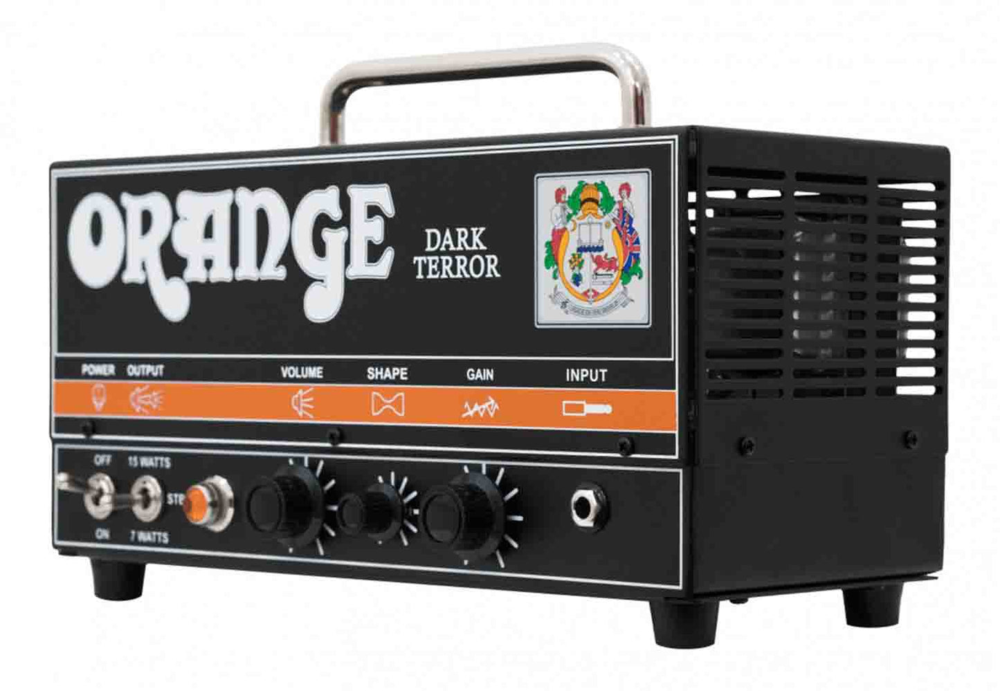 Orange DA15H Dark Terror 15/7-watt High-gain Tube Guitar Amp Head - Hollywood DJ