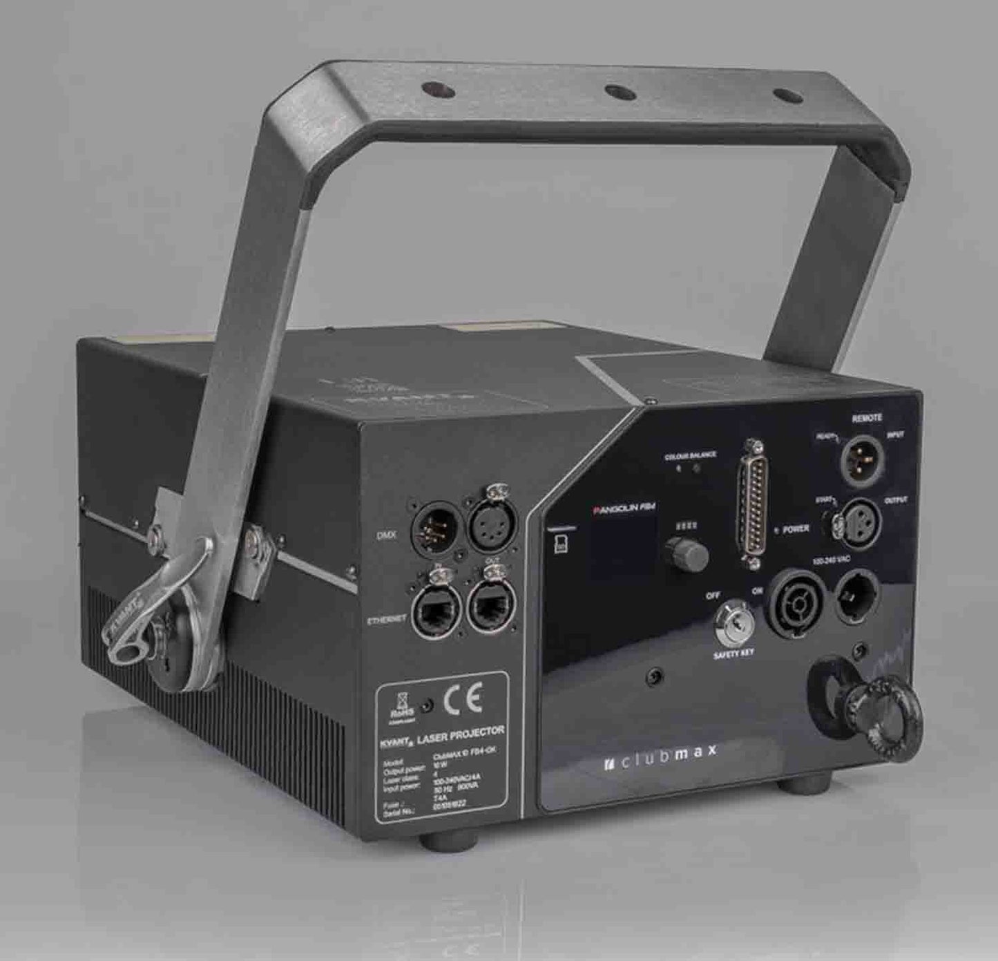 Kvant Lasers Clubmax 10 FB4 RGB Laser Projector - Hollywood DJ