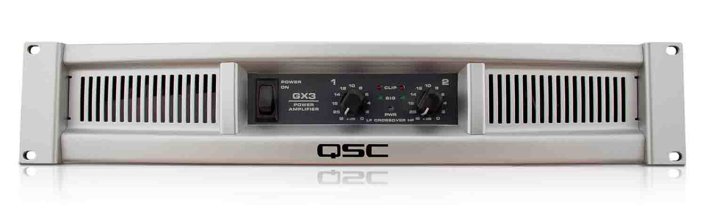 QSC GX3 2 Channel Power Amplifier - 425W - Hollywood DJ