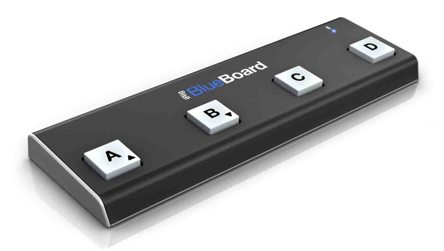 IK Multimedia iRig BlueBoard, Bluetooth MIDI Pedal Board - Hollywood DJ