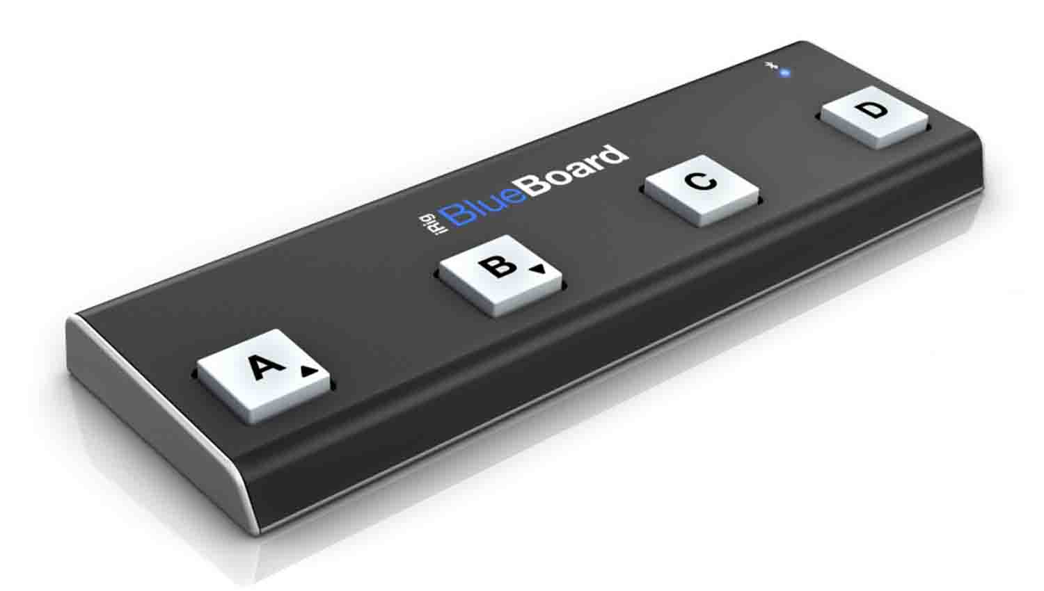 IK Multimedia iRig BlueBoard, Bluetooth MIDI Pedal Board - Hollywood DJ