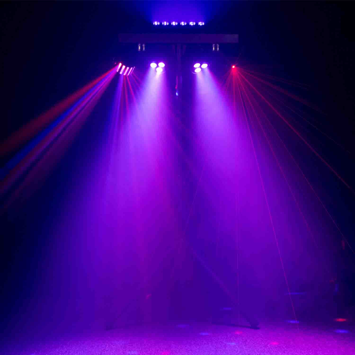 B-Stock: ColorKey CKU-3030 PartyBar FX Multi Effect Professional Lighting Package - Hollywood DJ
