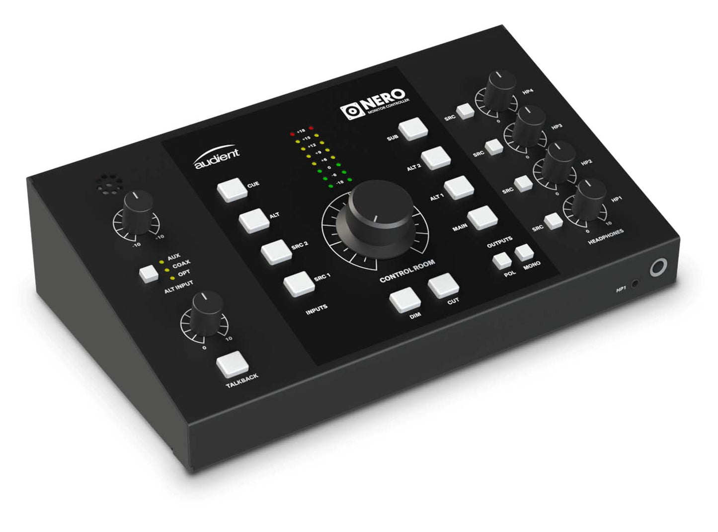Audient NERO Desktop Monitor Controller - Hollywood DJ