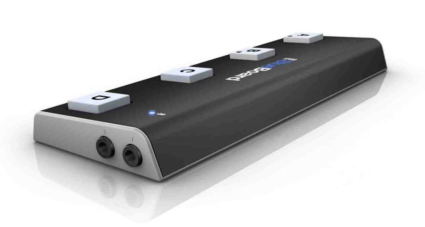 IK Multimedia iRig BlueBoard, Bluetooth MIDI Pedal Board - Hollywood DJ