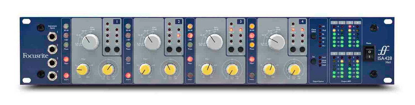 Focusrite Pro ISA 428 MkII 8-Channel A/D Card - Hollywood DJ