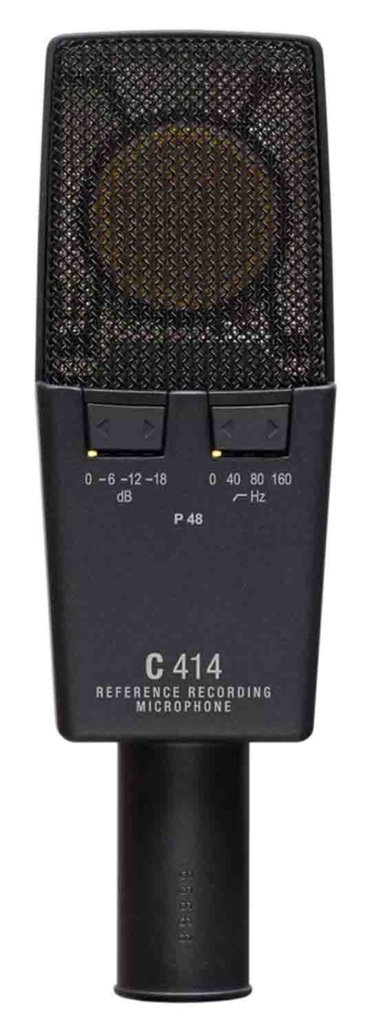 AKG C414 XLS Large-Diaphragm Multipattern Condenser Microphone - Hollywood DJ