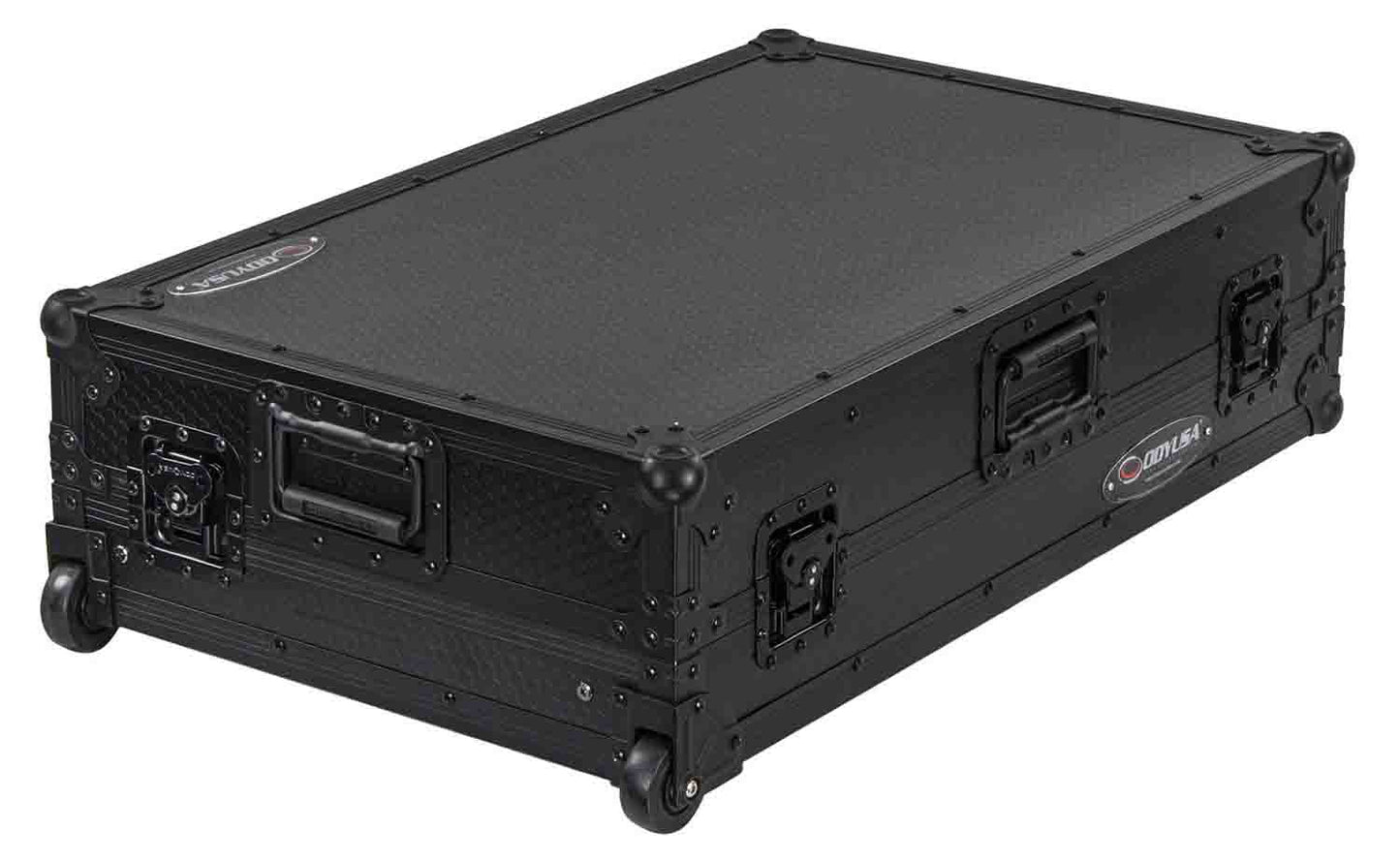 Odyssey 810325 Industrial Board Flight Case for Pioneer DDJ-REV7 Controller with Glide Style Laptop Platform - Hollywood DJ