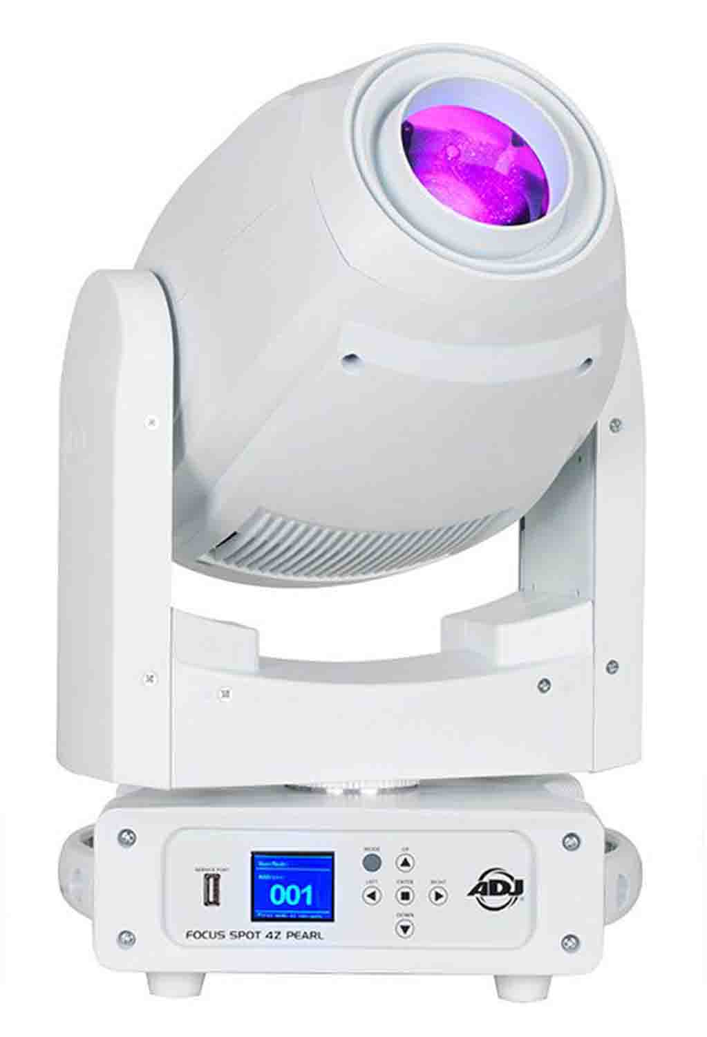 ADJ Focus SPOT 4Z Pearl 200W LED Moving Head Spot Fixture - White - Hollywood DJ