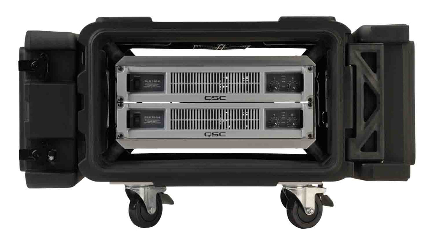 SKB Cases 3SKB-R904U24, 24-Inch 4U Roto Shock Rack - Hollywood DJ