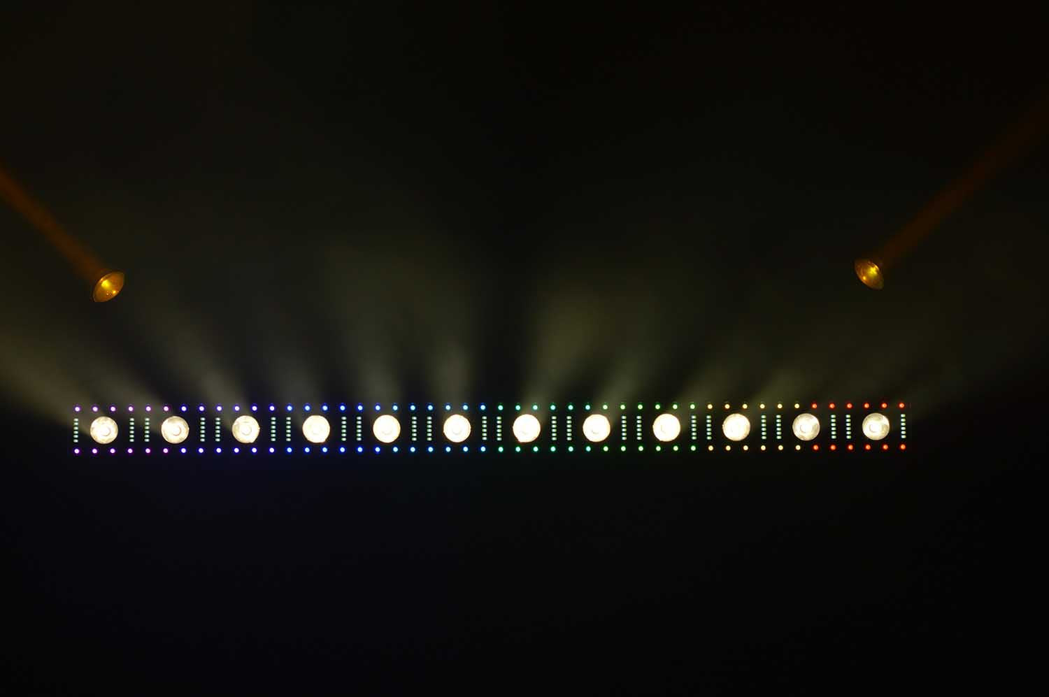 JMAZ JZ2008 Versa Flex Bar All-In-One Lighting System with 2 Movers and FX Bar - Hollywood DJ