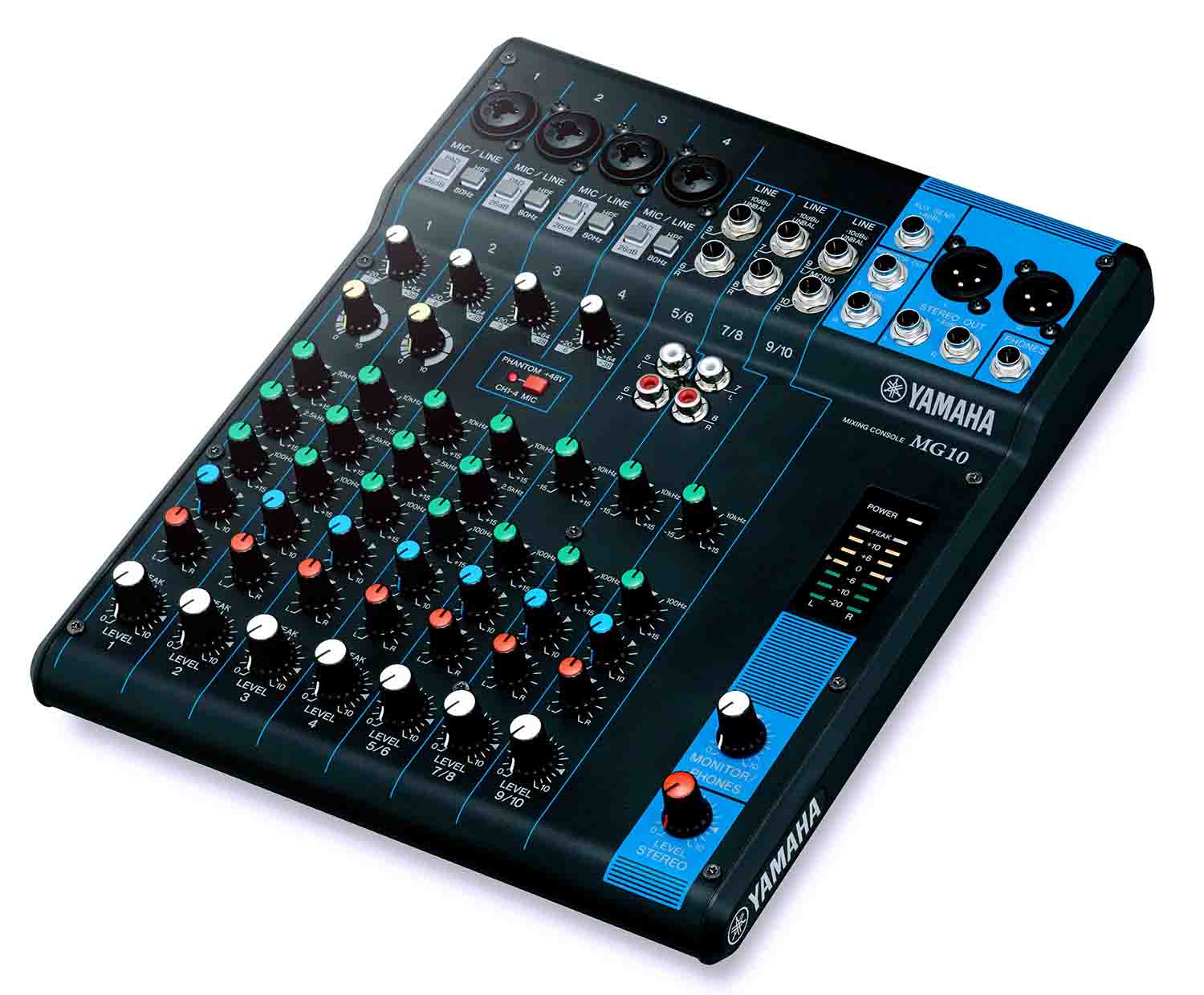 Yamaha MG10, 10-Channel Mixing Console - Hollywood DJ