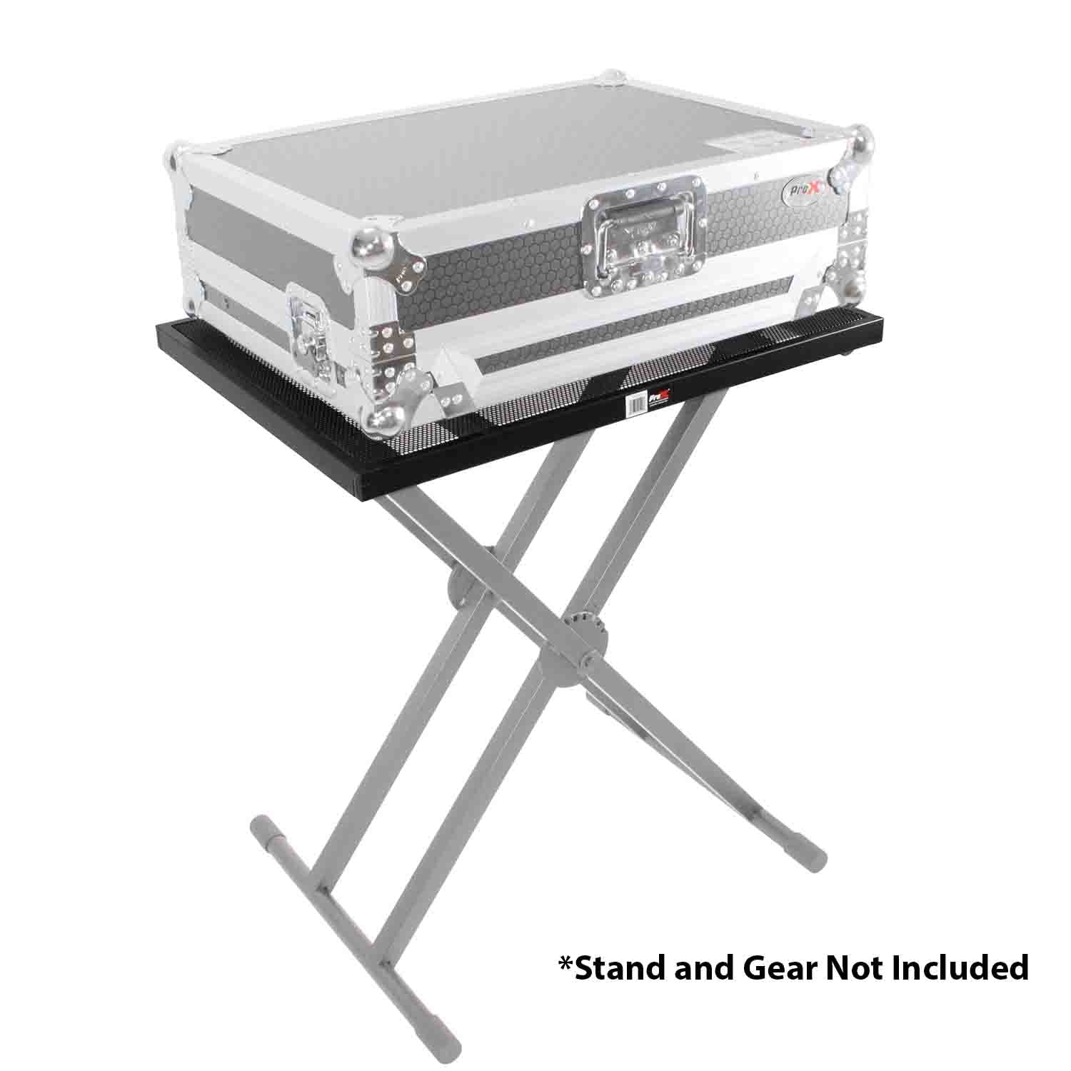 B-Stock: ProX T-KSTU DJ Table Topper for Keyboard Stand (Stand Not Included) - Hollywood DJ