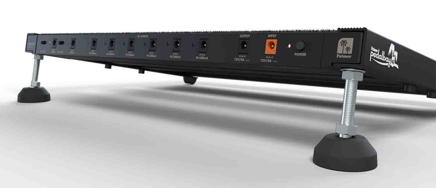 Palmer Pedalbay 40 PB Pedal Board with Integrated Power Supply - Hollywood DJ