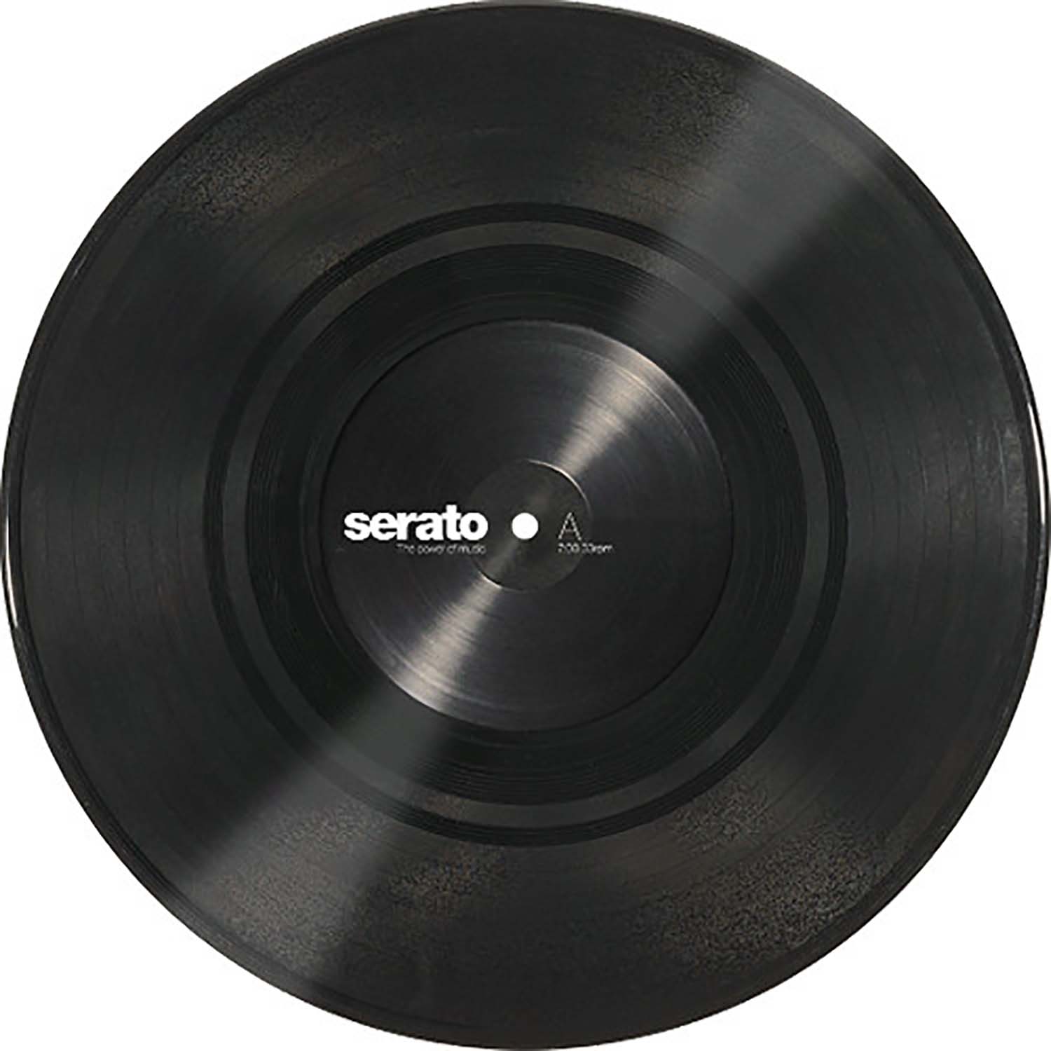 B-Stock: Serato SCV-PS-BLK-7S Pair of 7" Control Vinyl - Black - Hollywood DJ